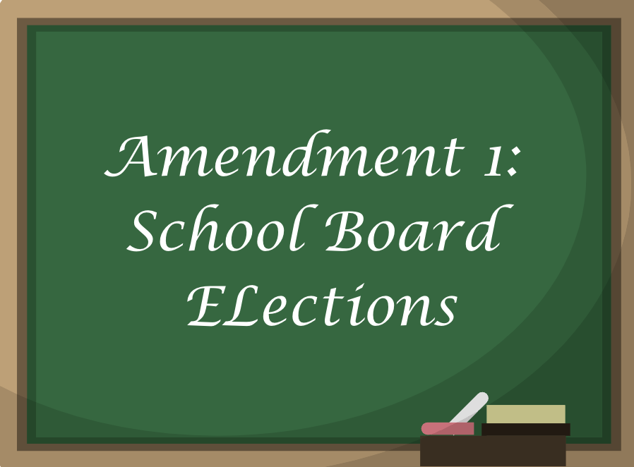 1st Amendment - School Board Elections